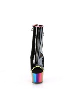 Rainbow Platform High Heel Ankle Boots