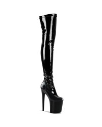 Flamingo 8 Inch Heel Thigh High Platform Boots