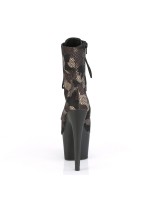 Adore Camo Mesh Platform Ankle Boots