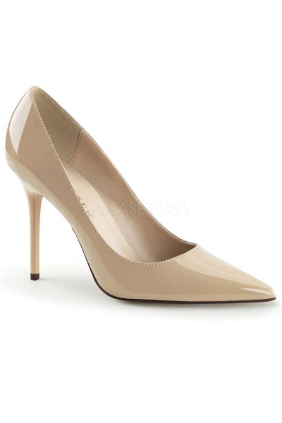 Nude Classique Pointed Toe Pump