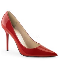 Red Classique Pointed Toe Pump