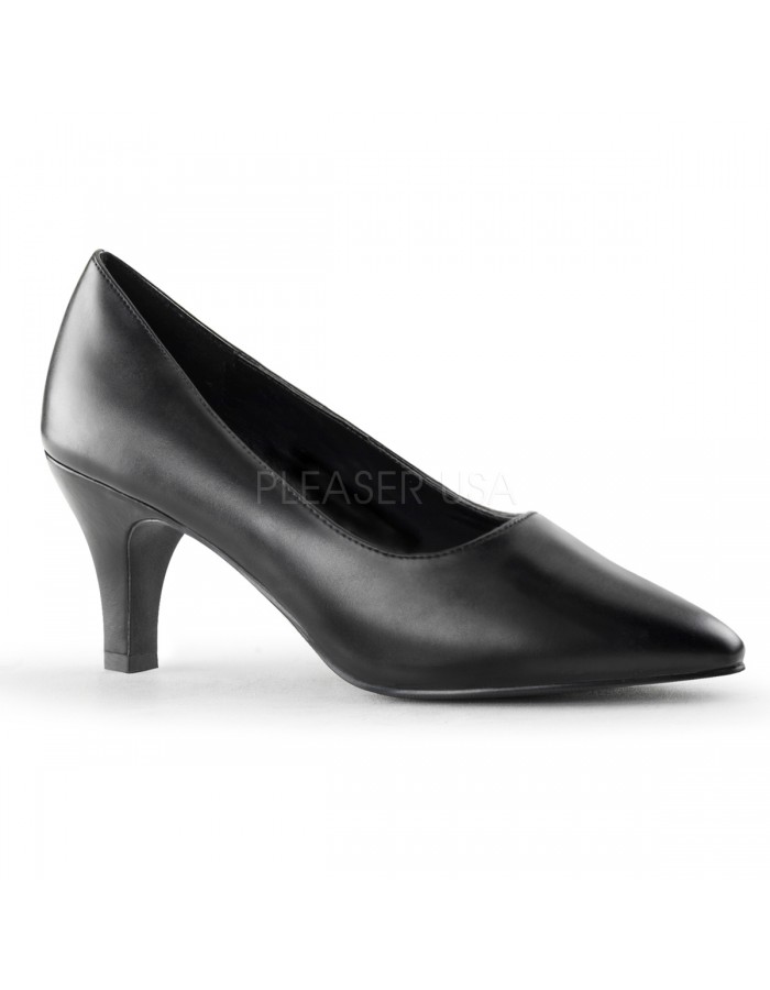 wide width black shoes