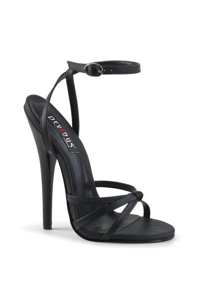 Black Domina High Heel Sandal