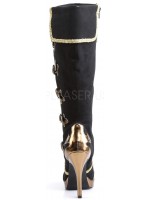 Arena Military Inspired Knee Boots for Women