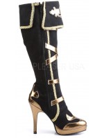 Arena Military Inspired Knee Boots for Women