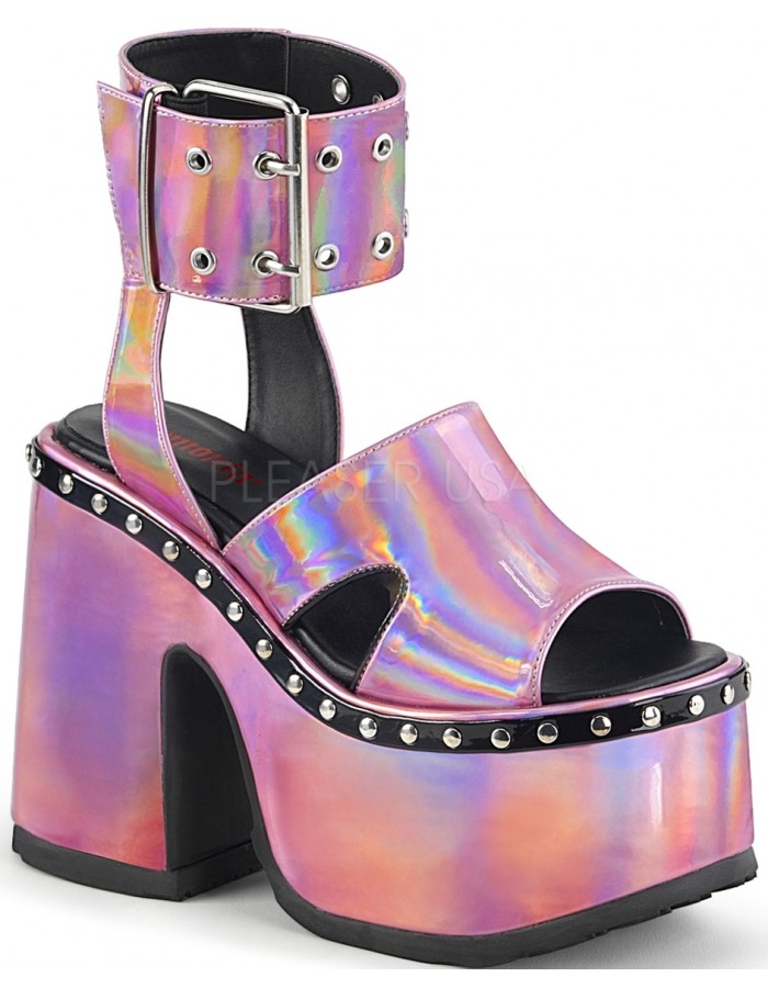 light pink platform shoes