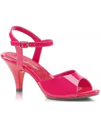 Hot Pink Belle 3 Inch Heel Sandal