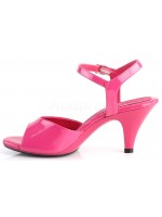 Hot Pink Belle 3 Inch Heel Sandal