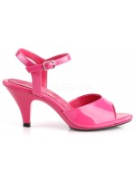 Hot Pink Belle 3 Inch Heel Sandal