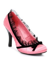 Satin Doll Pink High Heel Pump