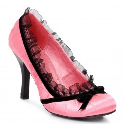 Satin Doll Pink High Heel Pump