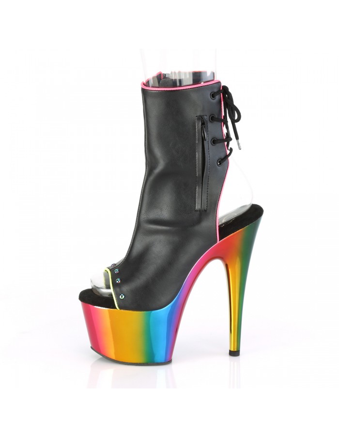 rainbow platform pumps