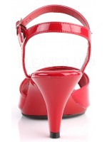 Red Belle 3 Inch Heel Sandal