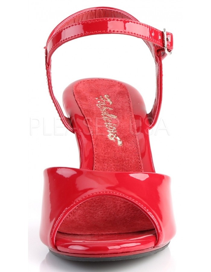 Red Belle 3 Inch Heel Sandal | Womens Sandals up to Size 16