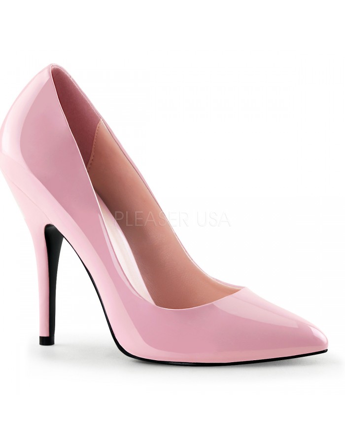 Baby Pink 5 Inch Heel Seduce Pump