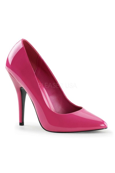 Hot Pink 5 Inch Heel Seduce Stiletto Pump