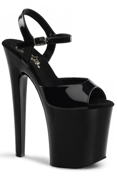 Xtreme Black Platform Sandal