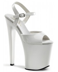 Xtreme White Platform Sandal